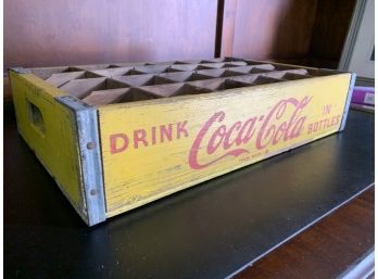 Antique Coca Cola Bottle Box