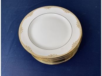 Set Of 12 Lenox British Colonial Collection Dinner Plates - Colonial Bamboo
