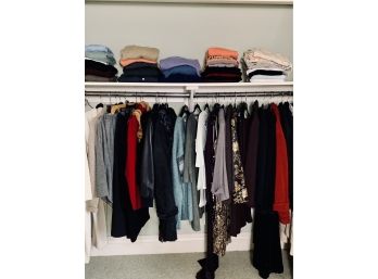 Lot Of Womens Clothing - Sweaters, Pants, Suits, Dresses