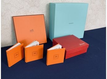 Collection Of 3 Empty Boxes - Tiffany And Co, Hermes And Baccarat
