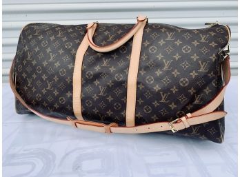 Louis Vuitton Duffel Bag - Lock And Key Are Present