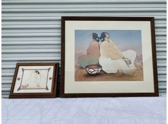 Collection Of R.C. Gorman Prints - Framed And One Is Signed