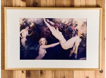 Framed Signed Nudes - S Christie