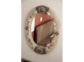 Ornate Shell Mirror