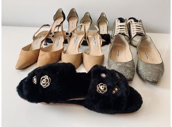 Collection Of Size 41 Designer Shoes - Jimmy Choo, Blahnik, Cucinelli & Slippers