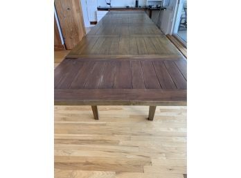 French Country Furnishings Marie Albert 8 Refectory Farm Plank Top Dining Table