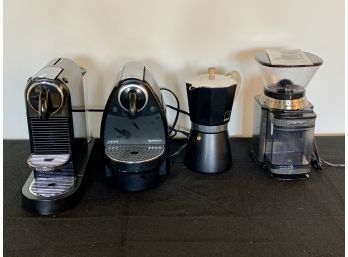 Collection Of Coffee Appliances