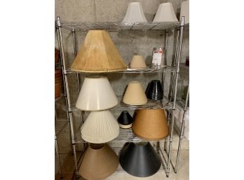 Collection Of Lamp Shades - Assorted Sizes