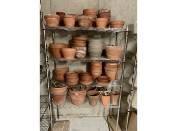 Collection Of Terracotta Pots - Various Sizes