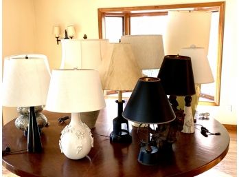 Large Collection Of Table 10 Lamps