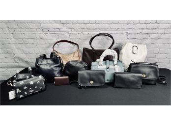 Collection Of 11 Coach Bags