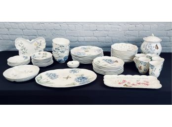 Set Of Lenox Butterfly Meadow China