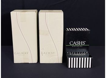 Collection Of Cashs And Galway Lead Crystal - Brand New