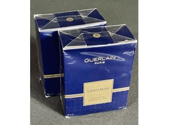 2 Bottles Of Geurlain Paris Shalimar 3.0 Oz