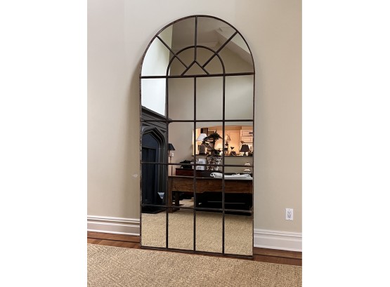 Holly Hunt Large Mirror In Antique Window Frame - Retails $6400.00