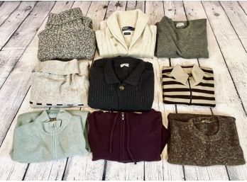 Collection Of Mens Sweaters Medium And Large - Vince, Hermes, Loro Piana, Armani,