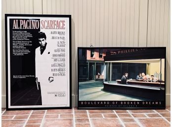 2 Framed Posters