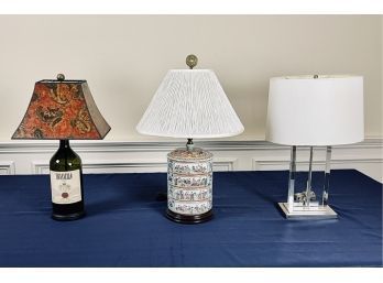 Collection Of 3 Table Lamps