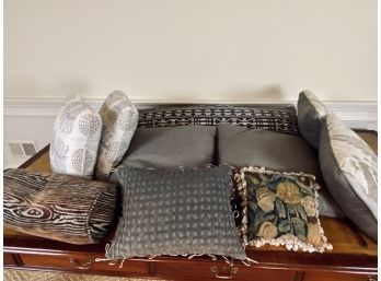 Collection Of Throw Pillows - Neutrals