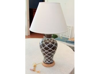 John Rosselli Beeline Chicken Feather Lamp