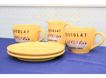 Ceramic Chocolat Delespaul-Havez Set