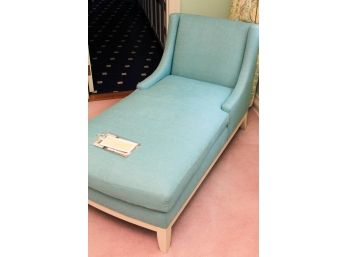 Henredon - Barbara Barry  Collection - Turquoise Linen Starlet Chaise
