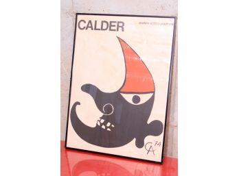 Framed Alexander Calder Poster  - 1974