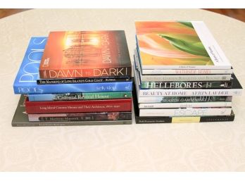Lot Of Various Coffee Table Books - Home Decor