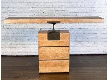 Modern Wood And Metal Console - The Uttermost Company