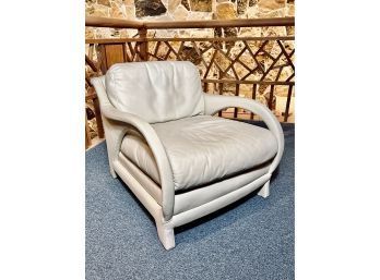 Vintage Century Jay Spectre Cream Leather Armchair