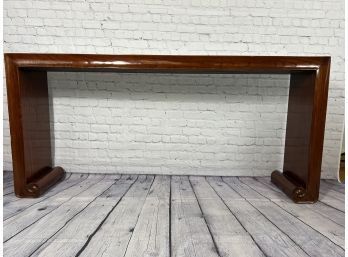 Solid Dark Wood Asian Alter Table