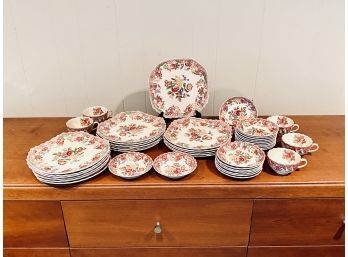 Collection Of Spode's Bouquet China