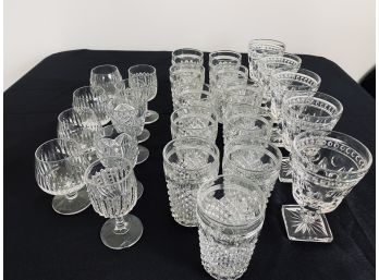 Collection Of Cut Glassware