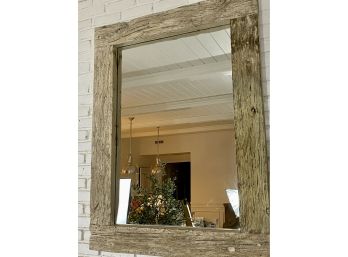 Large Hanging Wall Mirror - Drift Wood