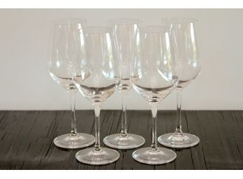 2 Sets Of Stolzle White Wine Glasses  - Stemmed And Stemless