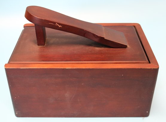 Shoeshine Box With Contents