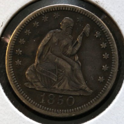 1850 United States Quarter Dollar