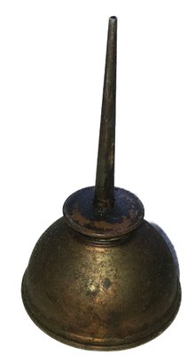Vintage Copper Bell Shaped Oil Can