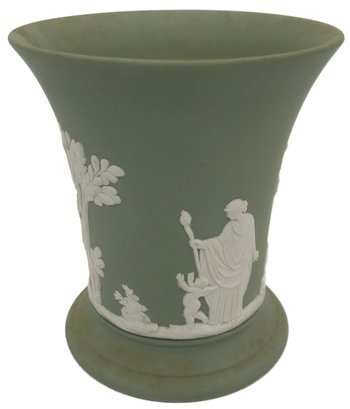 Vintage Green Wedgwood Water Cup, 3-3/8' Diam. X 3.75'H