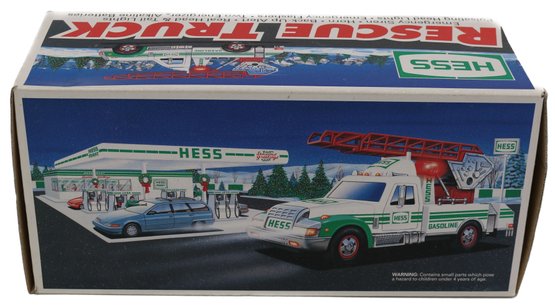 1994 Hess Rescue Truck In Origiinal Box