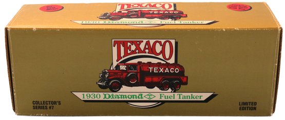 ERTL Texaco 1930 Diamond 'T' Tanker Truck Bank, In Original Box