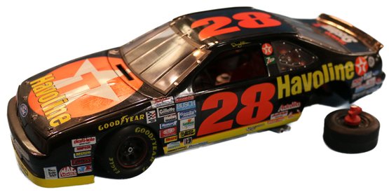 NASCAR #28 Texaco Havoln Race Car (No Box, Loose Pats)