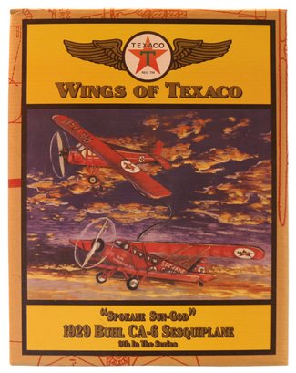 ERTL 1929 Wings Of Texaco #9 Buhl CA-6 Sesquiplane