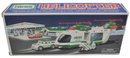 2001 Hess Helicopter With Motor Cycle & Cruiser In Original Box