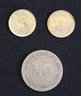 Three Silver Coins From The Straits Settlements - 1 - 20 Cent And 2 - Five Cent