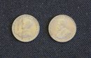 Three Silver Coins From The Straits Settlements - 1 - 20 Cent And 2 - Five Cent