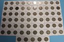 Barber Half Dollar Collection - Sixty-Five Coins - Assorted Dates - All Coins Are Circulated