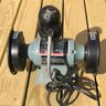 Delta 6 Inch Thin-line Bench Grinder With Flexible Lamp, 14' 7' 6', Gently Used
