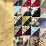Vintage Hand-Stitched Quilt, 67 X 77
