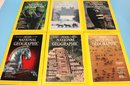 National Geographic Magazine, Full Year 1980 In Two Leather Bound Slip Covers